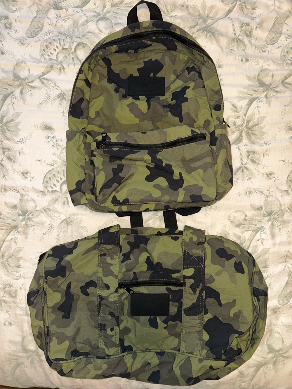 Aloha Collection backpack and duffle
